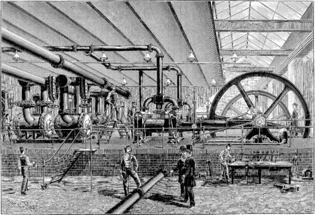 T5 D521 Fig 426 Usine A Vapeur De L Hotel Des Postes