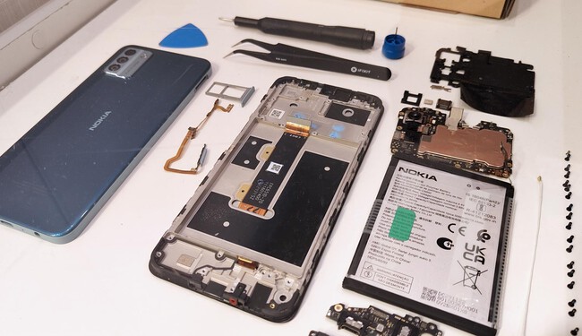 Nokia G22 Desmontaje