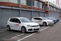 Volkswagen Scirocco R contra Volkswagen Golf R, prueba en el Circuito del Jarama