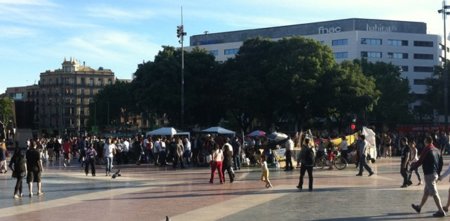 Acampada en Barcelona: "Hasta que las cosas cambien" no, se necesitan objetivos