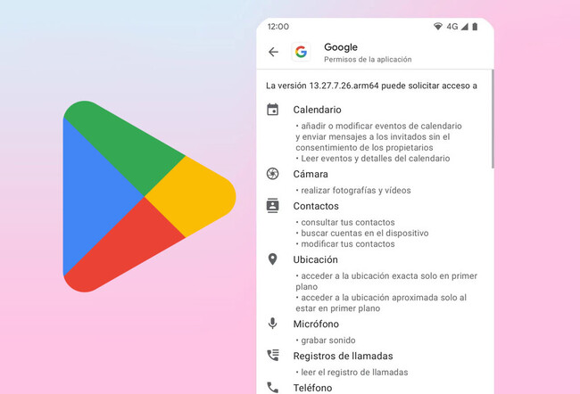 Permisos Google Play
