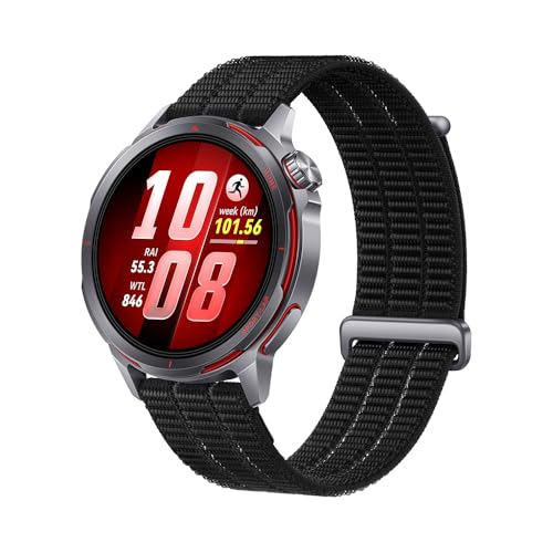 HUAWEI Watch GT Runner 2 Smartwatch, Running GPS Ultra Preciso Reloj Inteligente, hasta 14 Días Autonomía, Modo Maratón, Ritmo en Tiempo Real, Diseño Fino en Titanio, VFC, ECG, Pago NFC, Negro