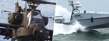 Ucrania convirtió a los drones en cazadores. Un helicóptero derribado en Ormuz los ha transformado en película de Spielberg
