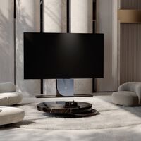 Vale como un Lamborghini, pero es una tele: una enorme pantalla MicroLED plegable que desaparece cuando no la usas