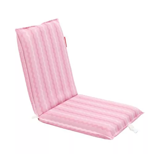 Flamingueo Tumbona Plegable - Silla Playa Plegable - Reclinable 5 Posiciones - Asas Tipo Mochila - Resistente al Agua - Tejido Poliéster - Rosa - 46 x 9 x 104 cm