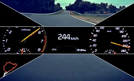 Primer aviso del Kia GT, con 315 CV y rodando a 250 km/h en Nürburgring