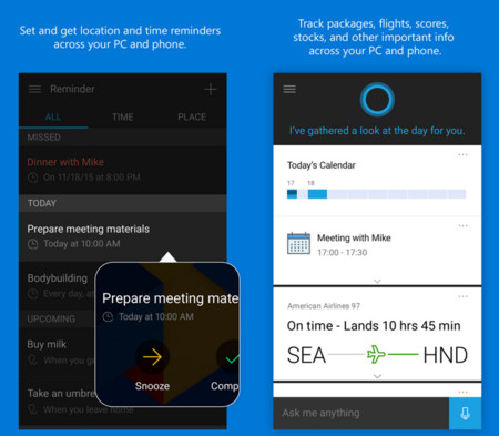 Cortana para iOS ya oficial (pero todavía no habla español)