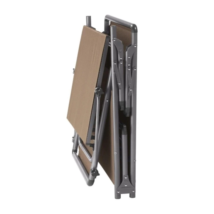 Tumbona de aluminio con sombrilla Livarno
