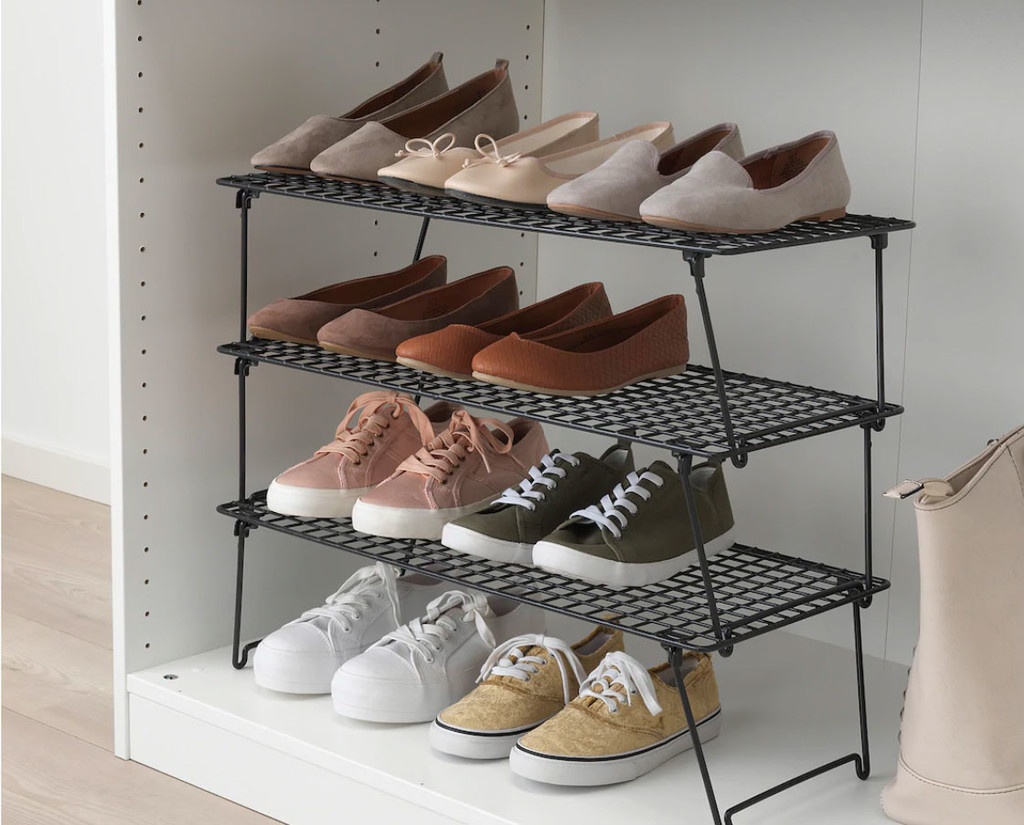 Mantener los zapatos ordenados en casa es fácil con estas soluciones de Ikea