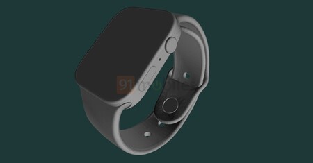 Cuadrado y con la pantalla más grande, así sería el nuevo Apple Watch Series 7 según unos planos CAD renderizados