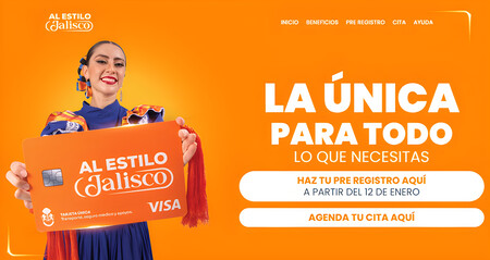 Registro Tarjeta Unica Jalisco