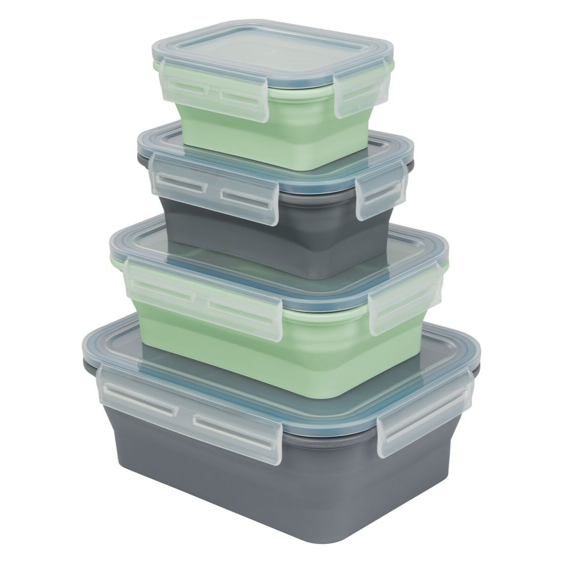 Recipiente hermético plegable