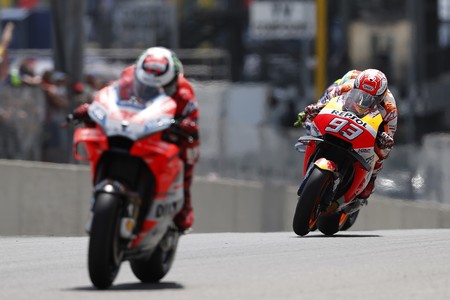 Marc Marquez Jorge Lorenzo Gp Italia Motogp 2018