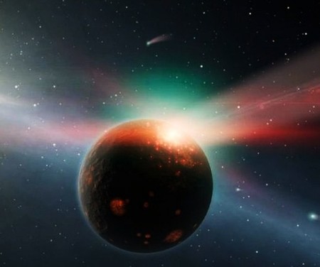 La migración planetaria como posible causante de la gran tormenta de meteoros