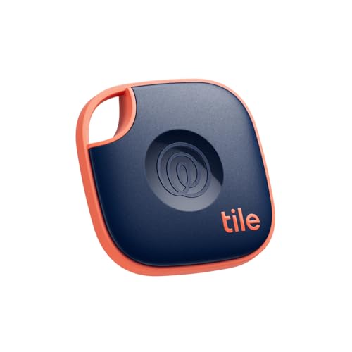 Tile by Life360 Mate (2024) - Localizador Bluetooth, localizador de Llaves y localizador de Objetos para Llaves, Bolsos y Mucho más.Compatible con iOS y Android. Paquete de 1 (Navy Blaze)