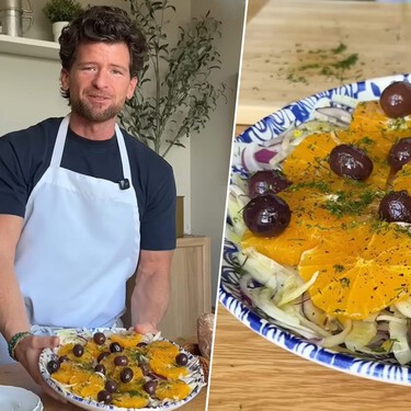 Giovanni Siracusa, cocinero casero: “Mi familia en Sicilia lleva preparando esta ensalada toda la vida, pero el resto del mundo no la conoce” 