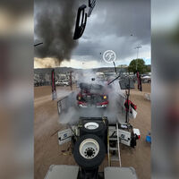 Hoy, en cosas que no sabías que necesitabas ver: así estalla a cámara lenta un gigantesco motor con tres turbos como sandías de 3.000 CV 