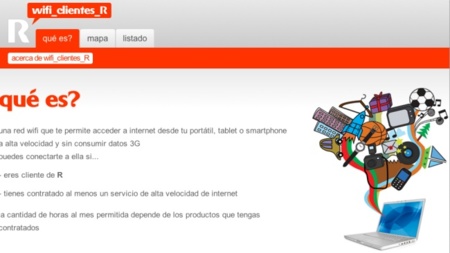 R da conexión WiFi gratuita en zonas públicas a todos sus clientes