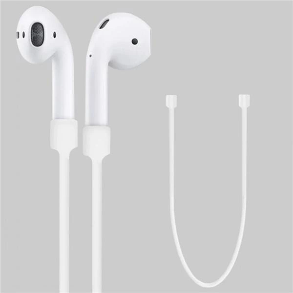 Correa magnética de silicona antipérdida para auriculares AirPods, cuerda para el cuello, inalámbrica, accesorios para auriculares, 1 ud.