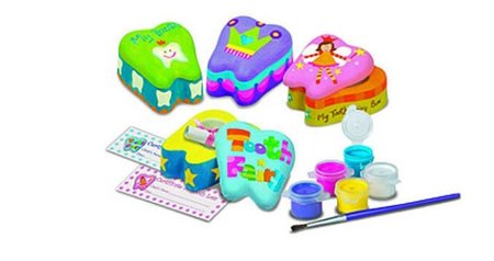 Cajitas para guardar los dientes de los niños