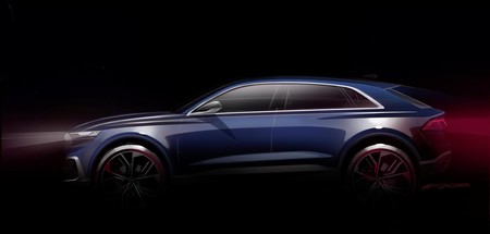 El Audi Q8 E-tron concept se prepara para Detroit