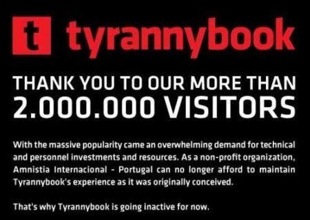 Tyrannybook cierra por falta de recursos