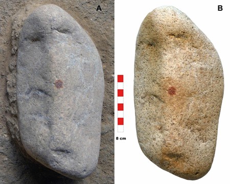 Stone with Fingerprint