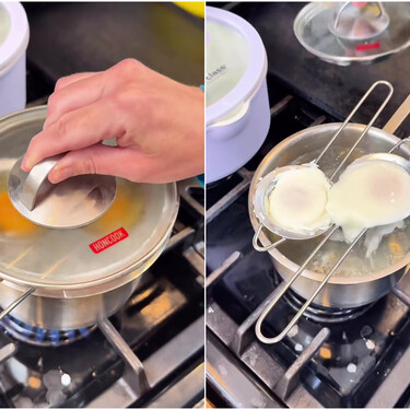 Esta es la forma más fácil de hacer huevos escalfados y que no sepan a vinagre 