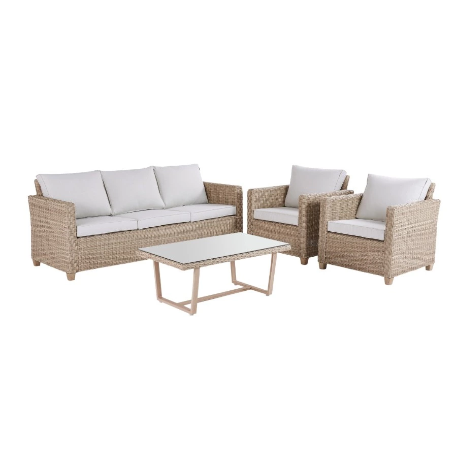 Set de muebles de porche Naterial Medena 5 personas
