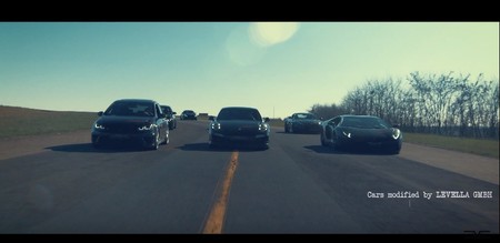 Esta drag race con 10 coches preparados por Levella es como para dedicarle (al menos) 7 minutos