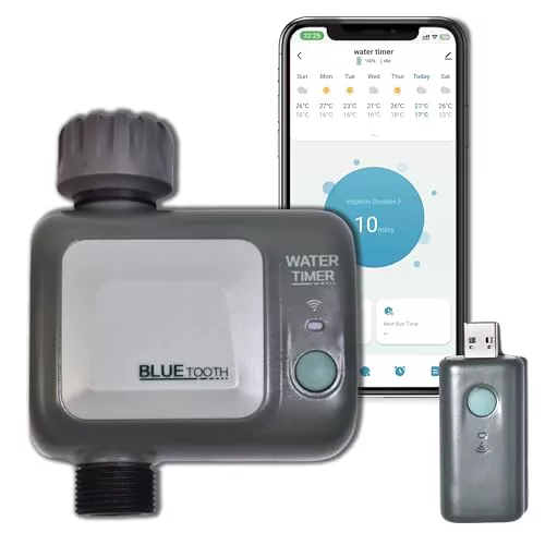 johgee WiFi Temporizador de Agua Inteligente WiFi