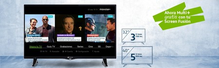 Movistar abarata su Screen Fusión, ya no habrá que pagar por tener un segundo descodificador