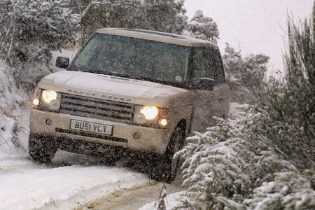 Range Rover tipo L322  nieve