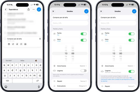 Recordatorios Iphone Alertas