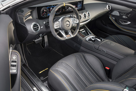 Mercedes Amg S63 Coupe Yellow Night Edition