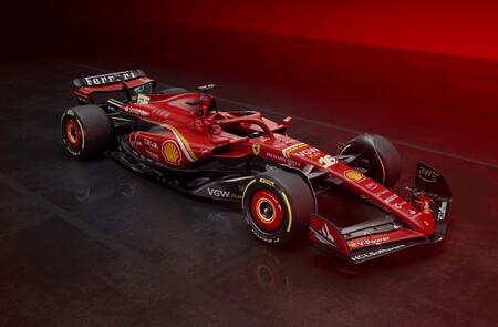 Leclerc Ferrari F1 2024
