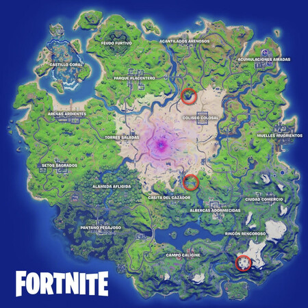 cómo completar todos los contratos, desafíos y misiones en la temporada 5 2 Barranco Fortnite