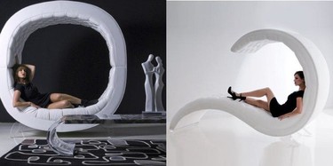 ¿Serán así los asientos del futuro?