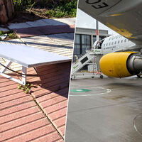 Todos sabemos que el WiFi del avión es un asco. Así que un pasajero desafió a la tripulación sacando un antena Starlink en vuelo