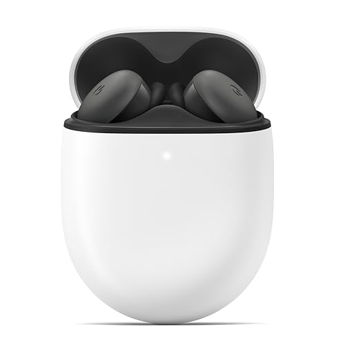 Google Pixel Buds A-Series - Auriculares de botón verdaderamente inalámbricos - Auriculares de audio con Bluetooth, Carbón