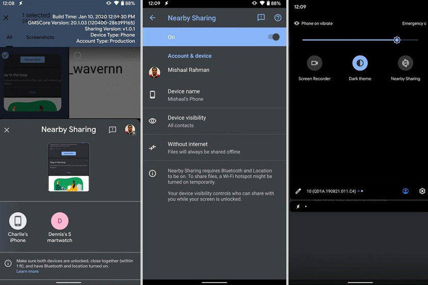 Nearby Sharing, el "AirDrop de Android", sería compatible con Windows ...