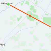 La carretera más recta de España se encuentra en un lugar de cuyo nombre no quiero acordarme: entre El Provencio y La Roda