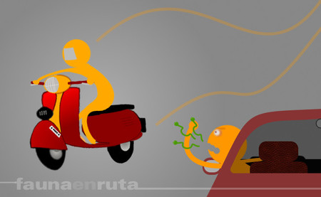 Una de enlatados y de motolistos que culebrean