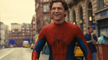 Tom Holland en el rodaje de 'Spider Man: Brand New Day'