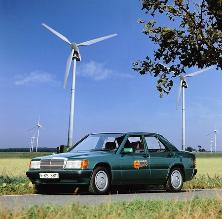 Mercedes 190 E Elektro 8