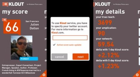 Aplicación no oficial de Klout aparece en el Marketplace