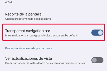 Android 14 Errores Barra