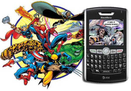 Marvel y sus comics en teléfonos móviles