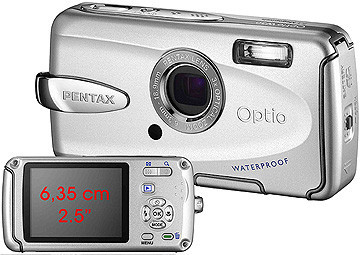 Pentax Optio A30 y W30