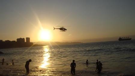 Atardecer en Caleta Abarca